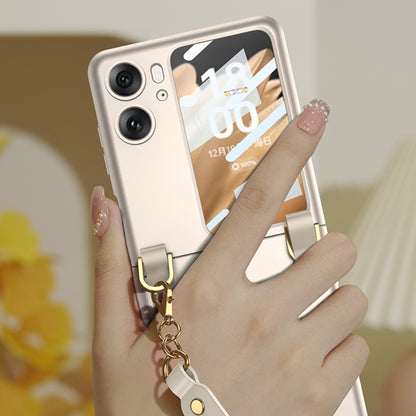 For OPPO Find N2 Flip GKK Integrated Ultra-thin Handbag Phone Case(Gold) - Find N2 Flip Cases by GKK | Online Shopping UK | buy2fix
