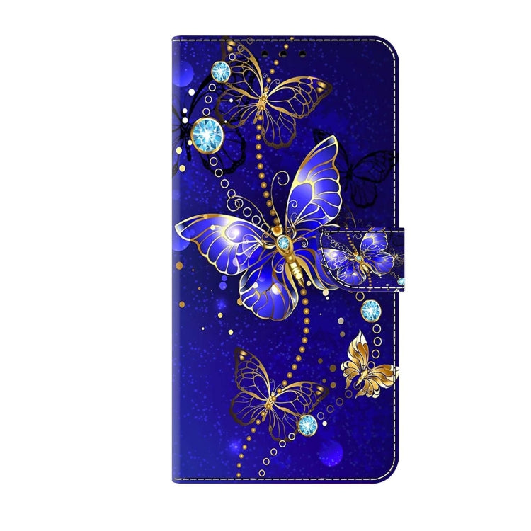 For Xiaomi Redmi 9 Crystal 3D Shockproof Protective Leather Phone Case(Diamond Butterfly) - Xiaomi Cases by buy2fix | Online Shopping UK | buy2fix