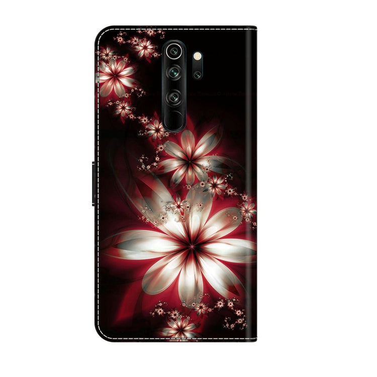 For Xiaomi Redmi Note 8 Pro Crystal 3D Shockproof Protective Leather Phone Case(Fantastic Flower) - Xiaomi Cases by buy2fix | Online Shopping UK | buy2fix