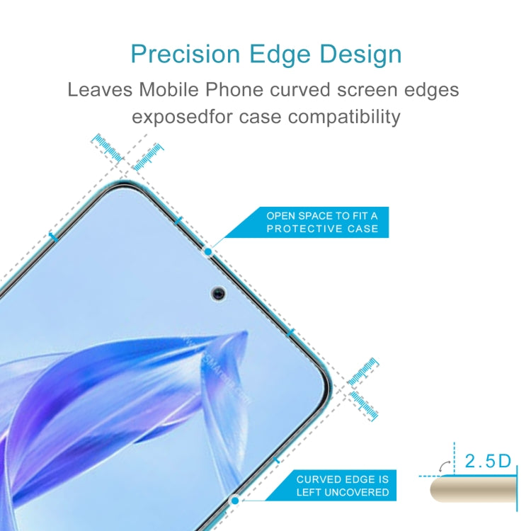 For Honor 90 Lite 10pcs 0.26mm 9H 2.5D Tempered Glass Film - Honor Tempered Glass by buy2fix | Online Shopping UK | buy2fix
