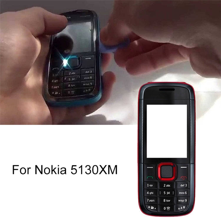 For Nokia 5130XM Full Housing Cover(Black) - Full Housing Cover by buy2fix | Online Shopping UK | buy2fix