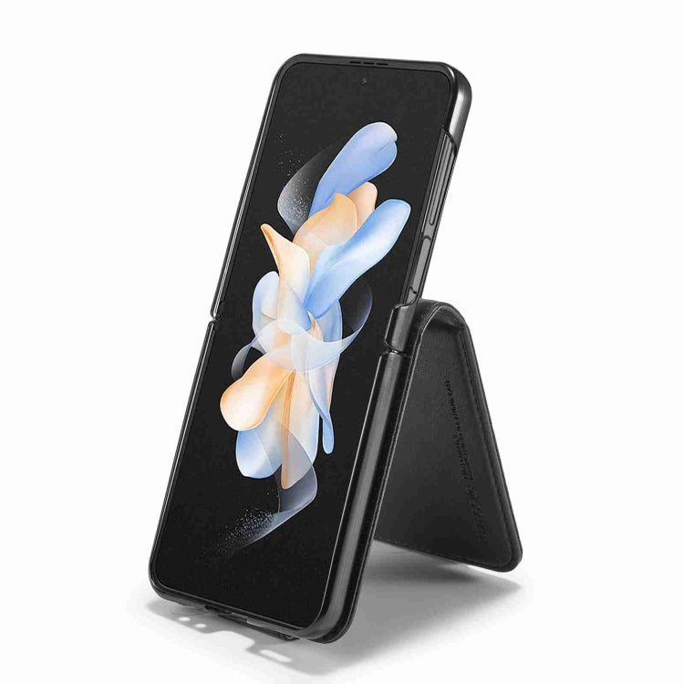 For Samsung Galaxy Z Flip5 LC.IMEEKE RFID Anti-theft Leather Phone Case(Black) - Galaxy Z Flip5 Cases by LC.IMEEKE | Online Shopping UK | buy2fix