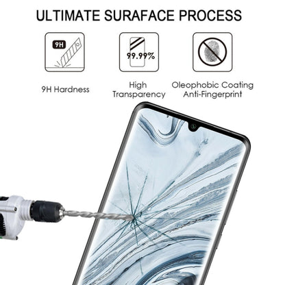 For Xiaomi Mi Note 10 Lite & Mi Note 10 3D Curved Edge Full Screen Tempered Glass Film(Black) - Xiaomi Accessories by buy2fix | Online Shopping UK | buy2fix