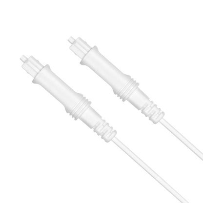 8m EMK OD2.2mm Digital Audio Optical Fiber Cable Plastic Speaker Balance Cable(White) - Audio Optical Cables by EMK | Online Shopping UK | buy2fix