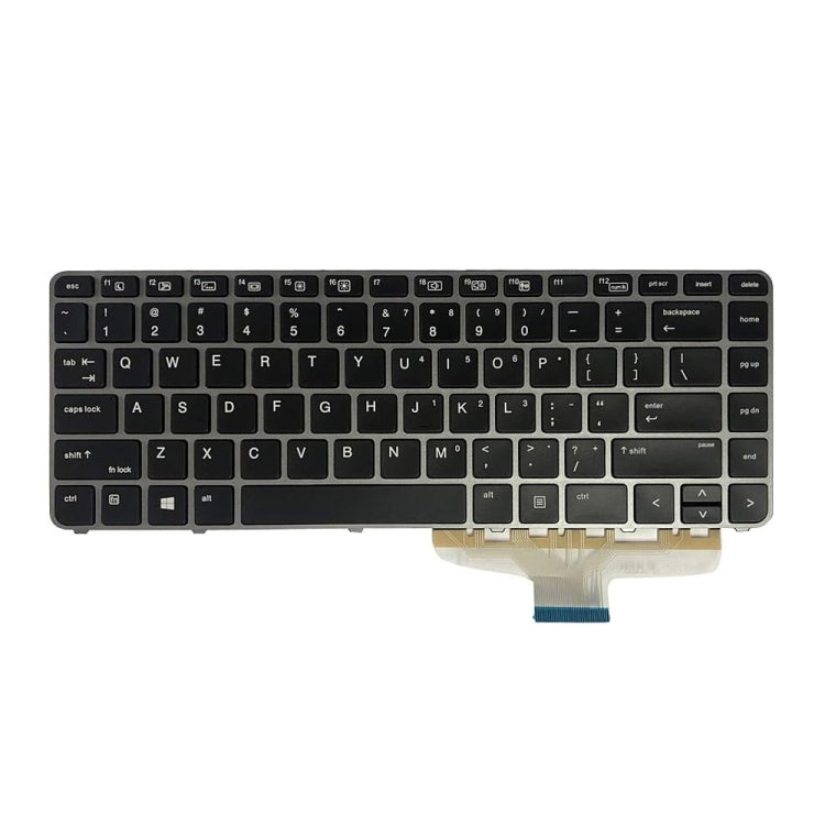 For HP Elitebook Folio 1040 G3 US Version Laptop Backlight Keyboard - HP Spare Parts by buy2fix | Online Shopping UK | buy2fix
