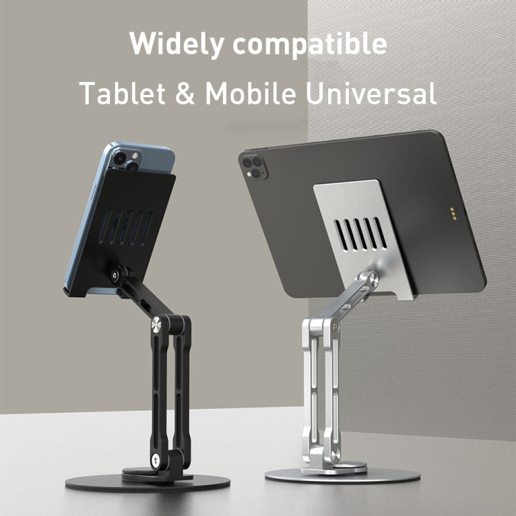 R-JUST HZ40 Mechanical Lift Tablet Desktop Stand(Black) - Desktop Holder by R-JUST | Online Shopping UK | buy2fix