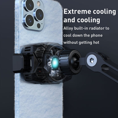 R-JUST HZ43 Cooling Rotating Live Phone Holder(Silver) - Desktop Holder by R-JUST | Online Shopping UK | buy2fix