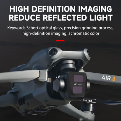 For DJI Air 3 JSR KB Series Drone Lens Filter, Filter:ND1000 - Mavic Lens Filter by JSR | Online Shopping UK | buy2fix