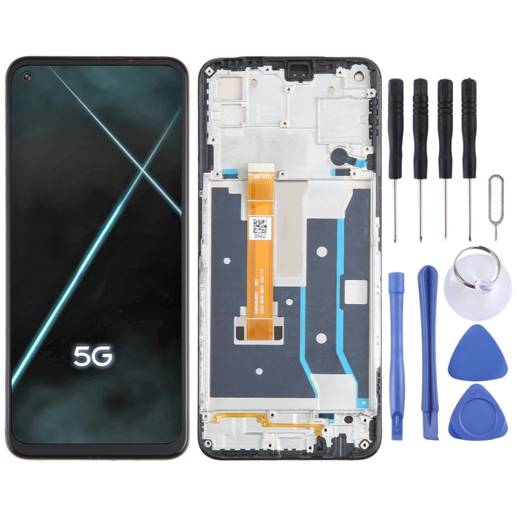 For OPPO K7x OEM LCD Screen Digitizer Full Assembly with Frame - LCD Screen by buy2fix | Online Shopping UK | buy2fix