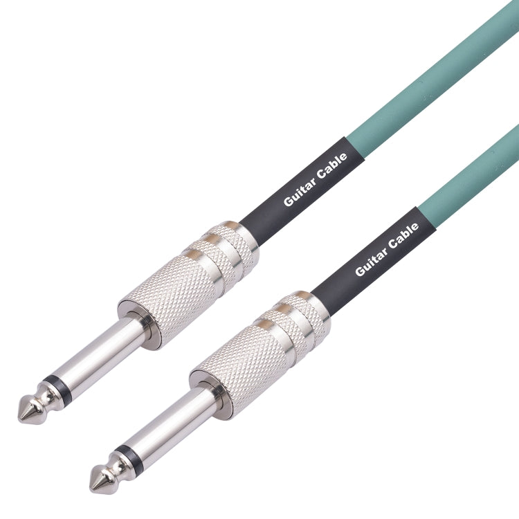 3045GR Mono 6.35mm Plug Male to Male Electric Guitar Audio Cable, Length:1m - Microphone Audio Cable & Connector by buy2fix | Online Shopping UK | buy2fix