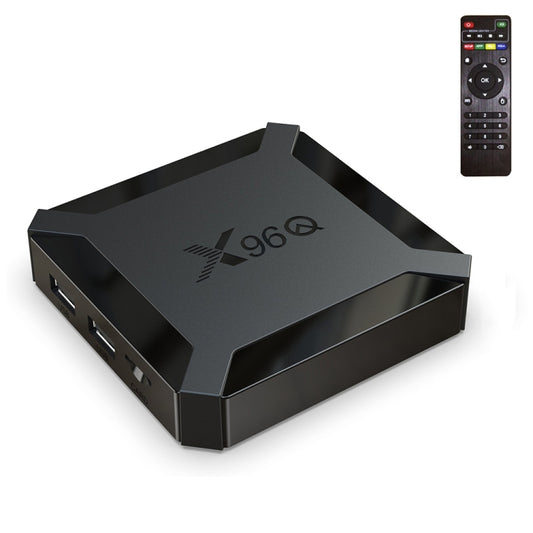 X96Q HD 4K Smart TV Box without Wall Mount, Android 10.0, Allwinner H313 Quad Core ARM Cortex A53 , Support TF Card, HDMI, RJ45, AV, USBx2, Specification:2GB+16GB - Consumer Electronics by buy2fix | Online Shopping UK | buy2fix