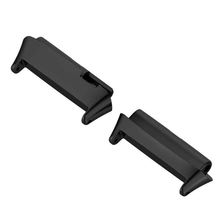 For Redmi Watch 3 Lite / Watch 3 Active 1 Pair Metal Watch Band Connector(Black) - For Xiaomi by buy2fix | Online Shopping UK | buy2fix