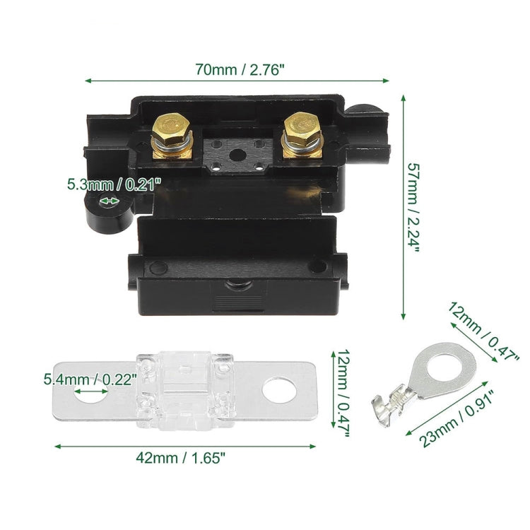 6 in 1 For Dual Battery Systems ANS Car Fuse Holder Fuse Box Kit, Current:30A - Fuse by buy2fix | Online Shopping UK | buy2fix