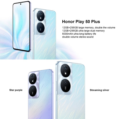 Honor Play 50 Plus, 12GB+256GB, 6.8 inch MagicOS 7.2 Dimensity 6020 Octa Core up to 2.2GHz, Network: 5G, OTG, Not Support Google Play(Black) - Honor by Huawei | Online Shopping UK | buy2fix