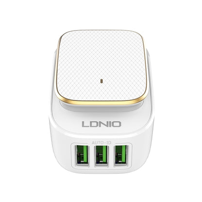 LDNIO A3305 3.4A 3 USB Interfaces Travel Charger Mobile Phone Charger, Support Touch LED Night Light, with Type-C / USB-C Data  Cable, EU Plug - USB Charger by LDNIO | Online Shopping UK | buy2fix