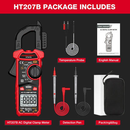 HABOTEST HT207B Multifunctional Digital Clamp Multimeter - Digital Multimeter by HABOTEST | Online Shopping UK | buy2fix