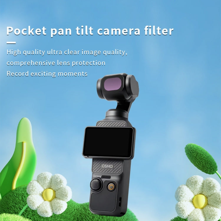 For DJI OSMO Pocket 3 JSR CB Series Camera Lens Filter, Filter:3 in 1 CPL ND8/16 - Lens Accessories by JSR | Online Shopping UK | buy2fix