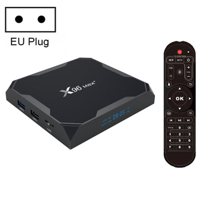 X96 max+ 4K Smart TV Box, Android 9.0, Amlogic S905X3 Quad-Core Cortex-A55,4GB+64GB, Support LAN, AV, 2.4G/5G WiFi, USBx2,TF Card, EU Plug - Consumer Electronics by Beelink | Online Shopping UK | buy2fix