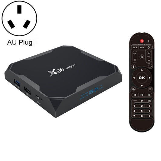 X96 max+ 4K Smart TV Box, Android 9.0, Amlogic S905X3 Quad-Core Cortex-A55,4GB+64GB, Support LAN, AV, 2.4G/5G WiFi, USBx2,TF Card, AU Plug - Consumer Electronics by Beelink | Online Shopping UK | buy2fix