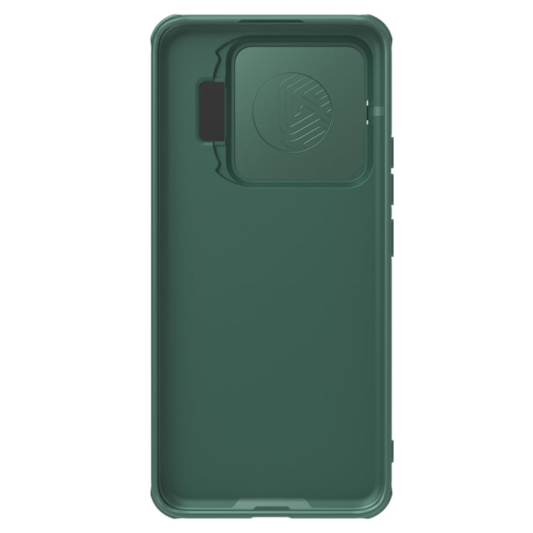 For Xiaomi 14 NILLKIN Black Mirror Prop CD Texture Mirror Phone Case(Green) - 14 Cases by NILLKIN | Online Shopping UK | buy2fix