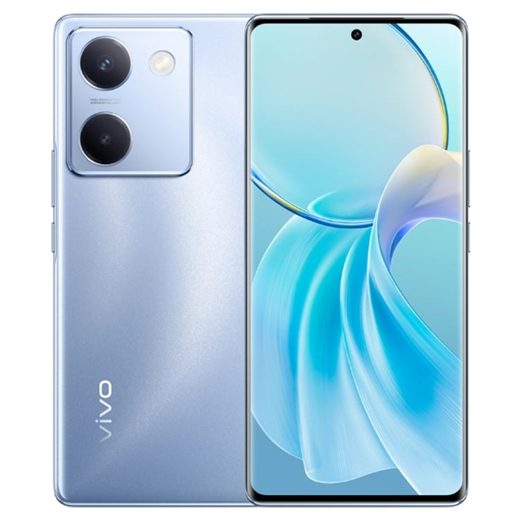 vivo Y100, 12GB+256GB, Face ID / Screen Fingerprint Identification, 6.78 inch Android 13.0 OriginOS 3 Snapdragon 695 Octa Core, OTG, Network: 5G(Blue) - vivo by vivo | Online Shopping UK | buy2fix