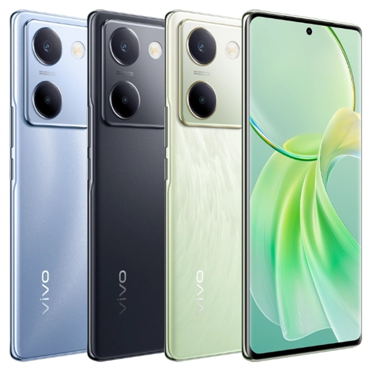 vivo Y100, 12GB+256GB, Face ID / Screen Fingerprint Identification, 6.78 inch Android 13.0 OriginOS 3 Snapdragon 695 Octa Core, OTG, Network: 5G(Blue) - vivo by vivo | Online Shopping UK | buy2fix