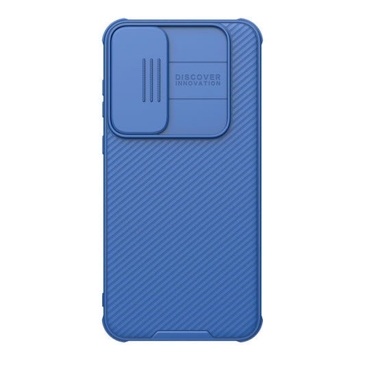 For Samsung Galaxy A55 NILLKIN Black Mirror Pro Series Camshield PC Phone Case(Blue) - Galaxy Phone Cases by NILLKIN | Online Shopping UK | buy2fix