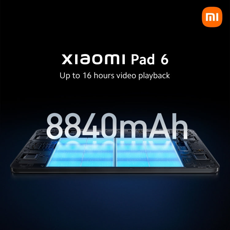 Xiaomi Pad 6 11 inch, 8GB+128GB, MIUI Pad 14 OS Qualcomm Snapdragon 870 Octa Core, Support Google Play(Gold) - Other by Xiaomi | Online Shopping UK | buy2fix