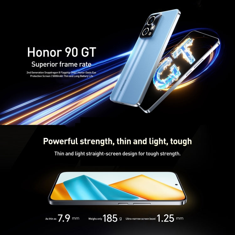 Honor 90 GT, 12GB+256GB, 6.7 inch Magic OS 7.2 Snapdragon 8 Gen 2 Octa Core, Network: 5G, OTG, NFC, Support Google Play(Gold) - Honor by Huawei | Online Shopping UK | buy2fix