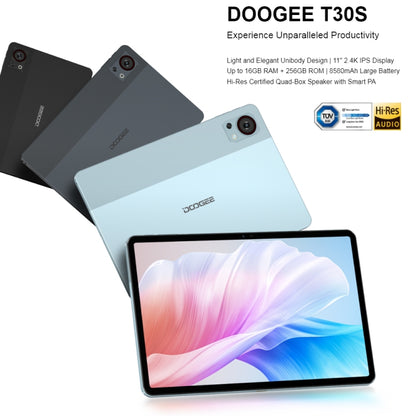 [HK Warehouse] DOOGEE T30S Tablet PC 11 inch, 16GB+256GB, Android 13 Unisoc T606 Octa Core, Global Version with Google Play, EU Plug(Black) - Other by DOOGEE | Online Shopping UK | buy2fix