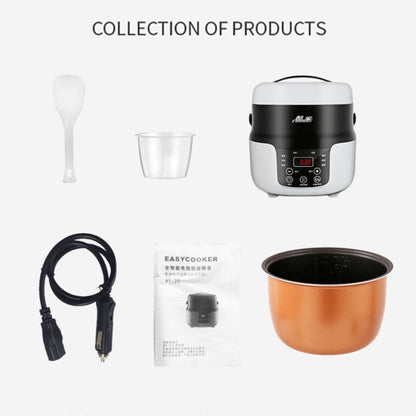 COOLBOX Vehicle Multi-function Mini Rice Cooker Capacity: 2.0L, Version:24V Standard - Rice Cookers by buy2fix | Online Shopping UK | buy2fix