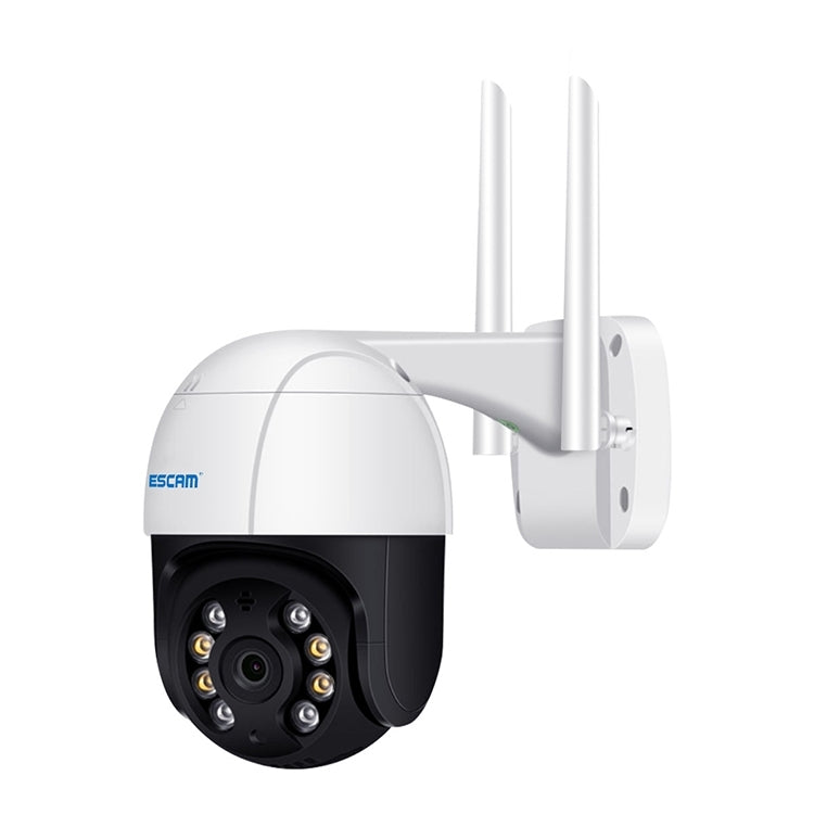 ESCAM QF518 5MP Smart WiFi IP Camera, Support AI Humanoid Detection / Auto Tracking / Dual Light Night Vision / Cloud Storage / Two Way Audio / TF Card, Plug:AU Plug(White) - Dome Camera by ESCAM | Online Shopping UK | buy2fix