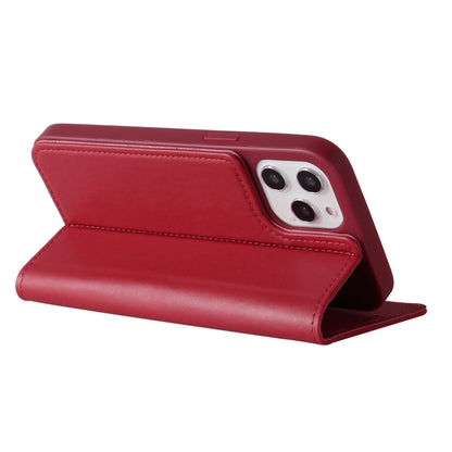 For iPhone 12 mini GEBEI PU+TPU Horizontal Flip Protective Case with Holder & Card Slots (Red) - iPhone 12 mini Cases by GEBEI | Online Shopping UK | buy2fix