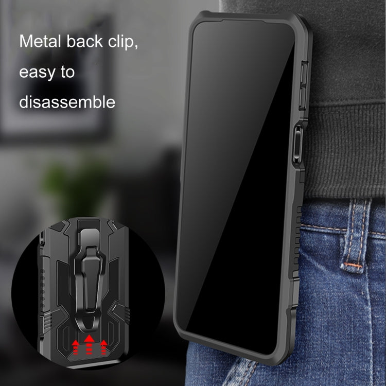 For Xiaomi Poco X3 / Poco X3 FNC / X3 Pro Armor Warrior Shockproof PC + TPU Protective Case(Blue) - Xiaomi Accessories by buy2fix | Online Shopping UK | buy2fix