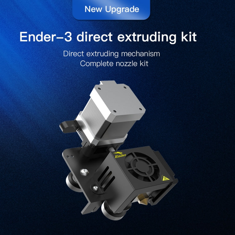 Creality Ender-3 Direct Extruding Mechanism Complete Extruder Nozzle Kit with Stepper Motor - Parts by Creality | Online Shopping UK | buy2fix