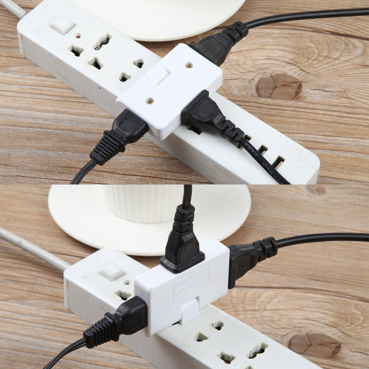 1 to 3 15A 180 Degrees Rotation Extension Multi Plug Mini Slim Wireless Outlet Socket, US Plug, AC 110-220V(White) - Consumer Electronics by buy2fix | Online Shopping UK | buy2fix