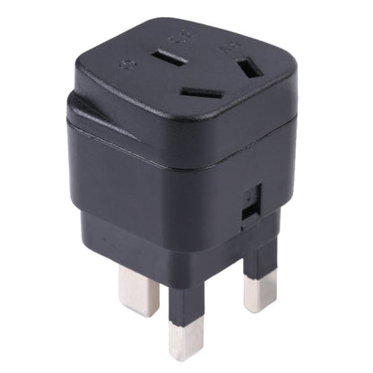 Portable Three-hole AU to UK Plug Socket Power Adapter with Fuse - Consumer Electronics by buy2fix | Online Shopping UK | buy2fix