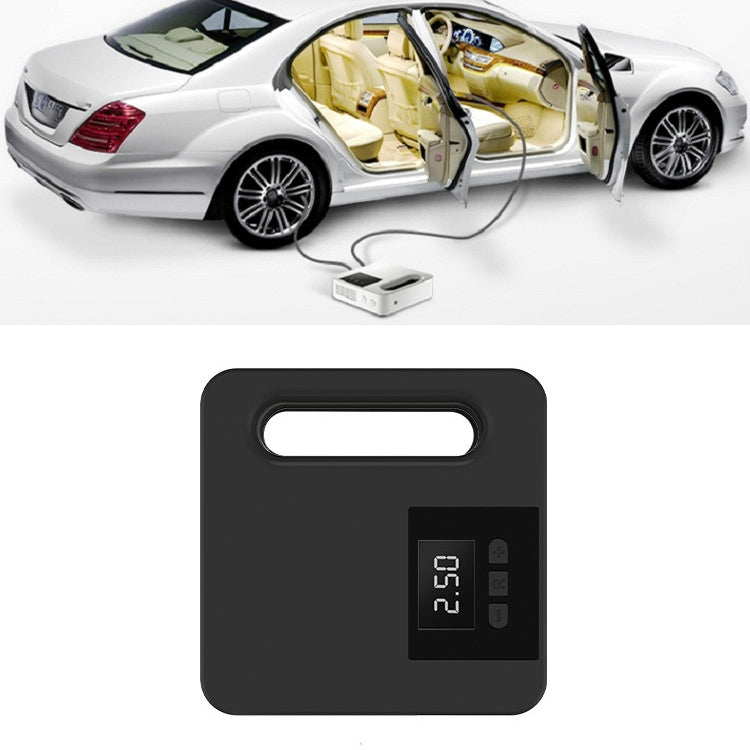 12V Car Air Pump Car Portable Tire Electric Pump, Style:Digital Version (Black) - In Car by buy2fix | Online Shopping UK | buy2fix
