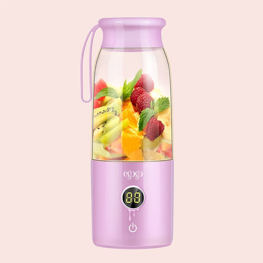 Vitamer USB Mini Portable Juicer Juice Blender Lemon Fruit Squeezers Reamers Bottle (Pink) - Home & Garden by buy2fix | Online Shopping UK | buy2fix