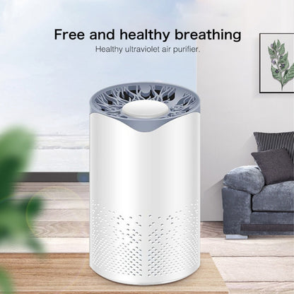 Portable UV Sterilization Anion Air Purifier Car Home Air Humidifier (White) - Home & Garden by buy2fix | Online Shopping UK | buy2fix