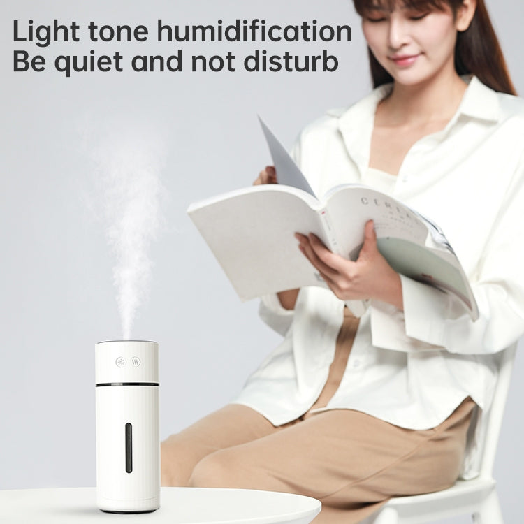 D20 260ML Jianie Heavy Fog Air Humidifier Colorful Night Light Nano Mist Sprayer Air Purifier (Green) - Air Purifiers & Parts by buy2fix | Online Shopping UK | buy2fix