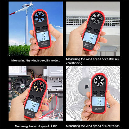 Wintact WT816 Digital Electronic Thermometer Anemometer - Tachometers & Anemometer by Wintact | Online Shopping UK | buy2fix