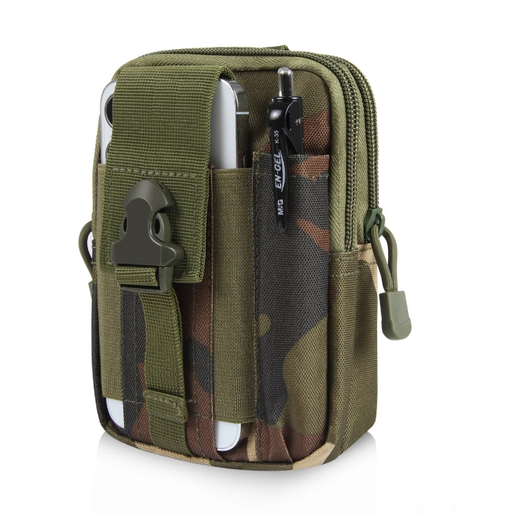 HAWEEL Hiking Belt Waist Bag Outdoor Sport Motorcycle Bag 7.0 inch Phone Pouch (Jungle Camouflage) - Waist Bags by HAWEEL | Online Shopping UK | buy2fix