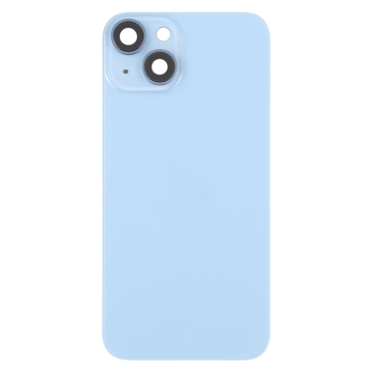 For iPhone 14 Plus Back Housing Cover with Camera Lens(Blue) - Repair & Spare Parts by buy2fix | Online Shopping UK | buy2fix