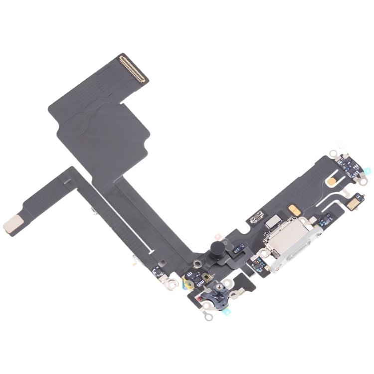 For iPhone 15 Pro Original Charging Port Flex Cable (White) -  by buy2fix | Online Shopping UK | buy2fix