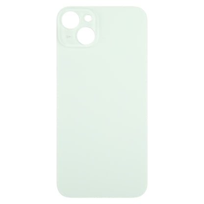 For iPhone 15 Plus Glass Battery Back Cover(Green) -  by buy2fix | Online Shopping UK | buy2fix