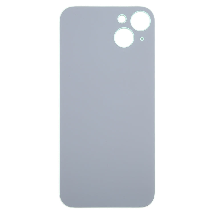 For iPhone 15 Plus Easy Replacement Big Camera Hole Glass Back Battery Cover(Green) -  by buy2fix | Online Shopping UK | buy2fix