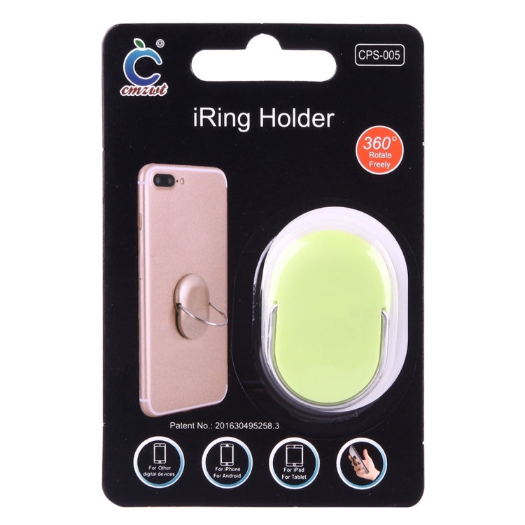 Cmzact CPS-005 Universal 360 Degrees Rotatable Plastic Ring Holder(Green) - Ring Holder by buy2fix | Online Shopping UK | buy2fix