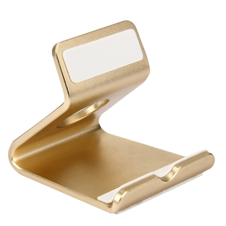 Exquisite Aluminium Alloy Desktop Holder Stand DOCK Cradle For iPhone, Galaxy, Huawei, Xiaomi, LG, HTC and 7 inch Tablet(Gold) - Desktop Holder by buy2fix | Online Shopping UK | buy2fix