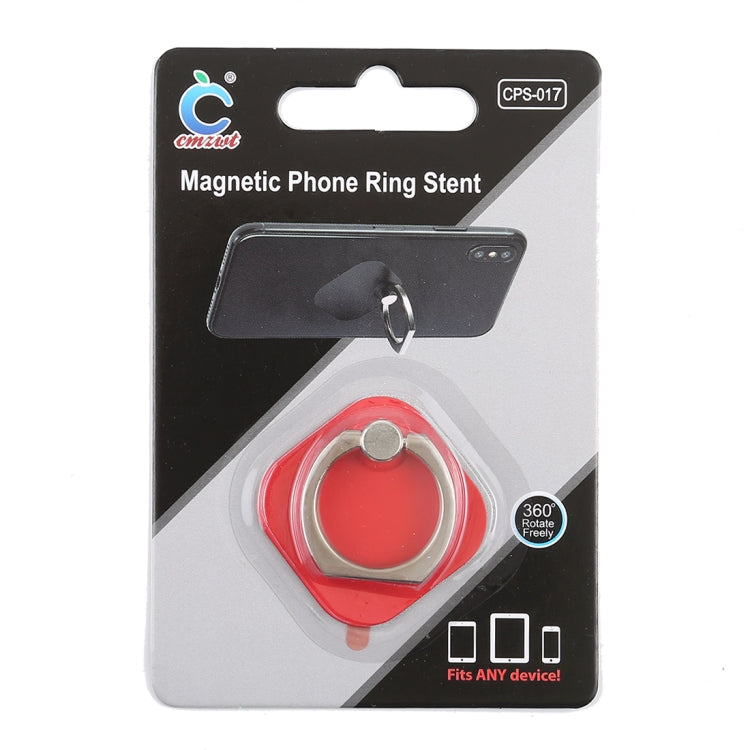 Ring Phone Metal Holder for iPad, iPhone, Galaxy, Huawei, Xiaomi, LG, HTC and Other Smart Phones (Red) - Ring Holder by buy2fix | Online Shopping UK | buy2fix